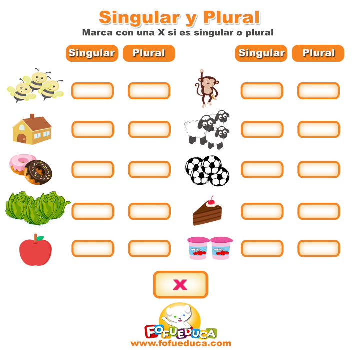SINGULAR Y PLURAL II