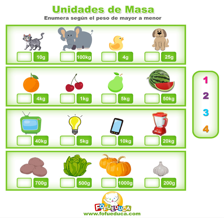 UNIDADES DE MASA II