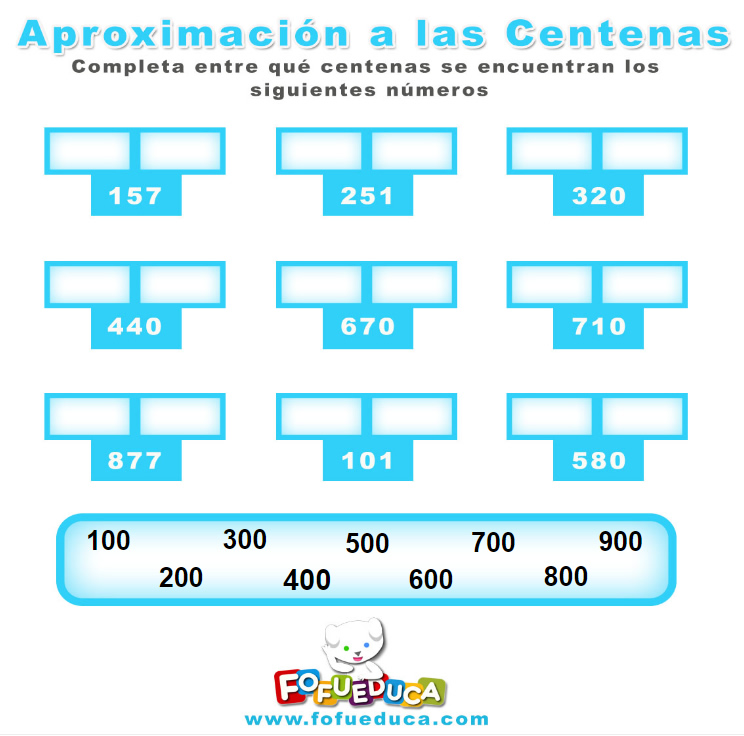APROXIMACIÓN A LAS CENTENAS