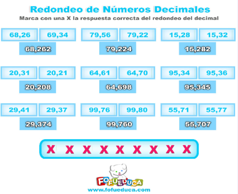 Redondeo de Números Decimales
