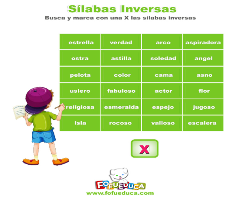 Sílabas Inversas