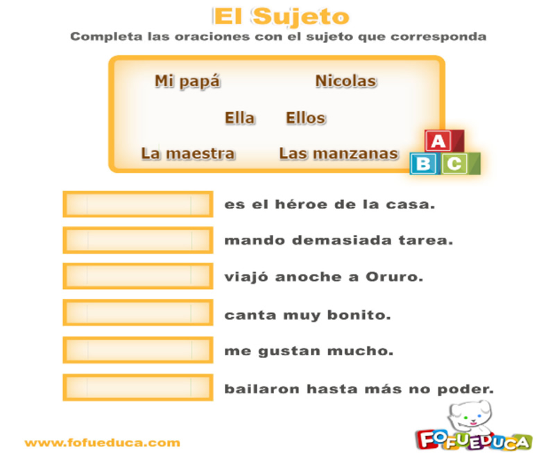 El sujeto