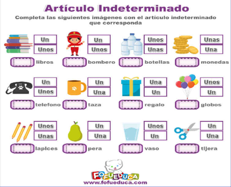 Artículo Indeterminado