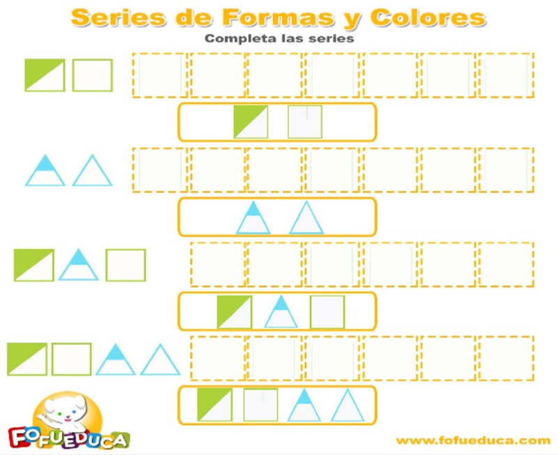 SERIES DE FORMAS Y COLORES II