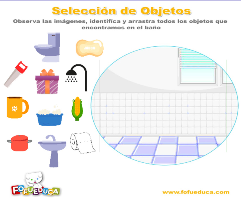 SELECCIÓN DE OBJETOS