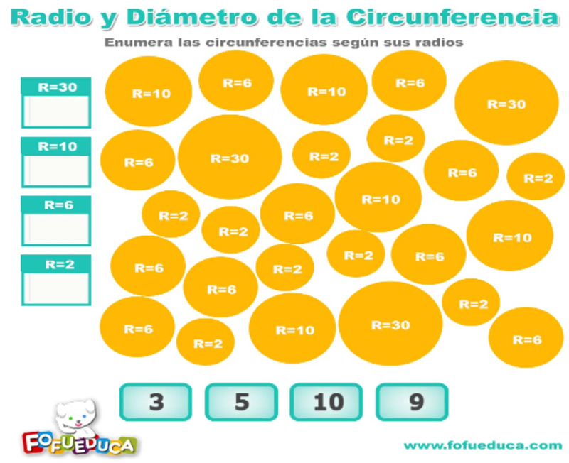 RADIO Y DIAMETRO III