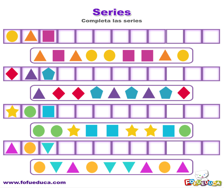 SERIES DE FORMAS