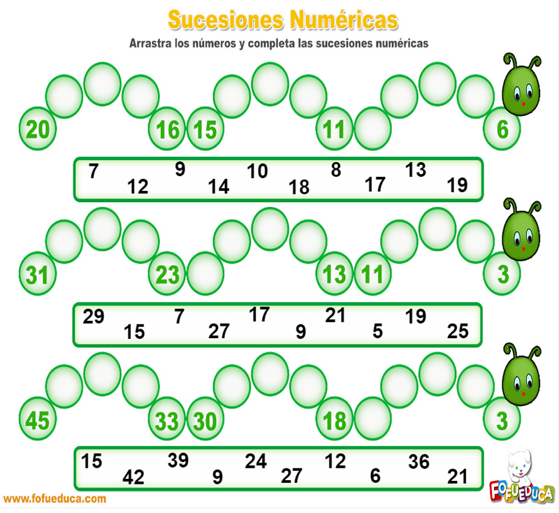 SUCESIONES NUMÉRICAS DOS